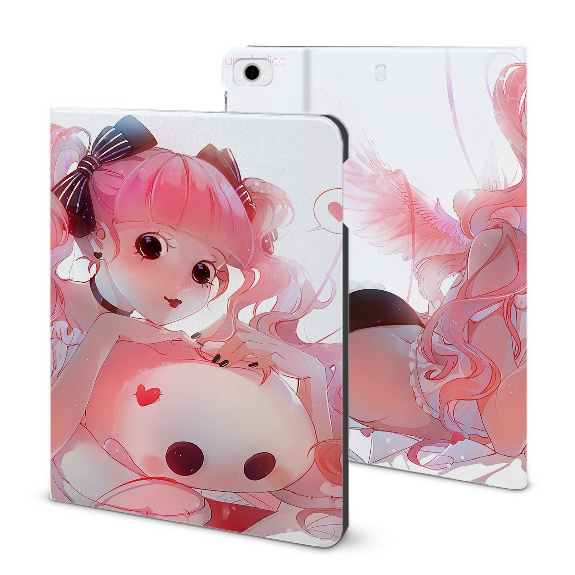 （画像用） ワンピース ONE PIECE IPad ケース ブック型 PUレザー TPU 耐衝撃 軽量 薄型 ペン収納なし 全面保護 IPad 各モデル対応